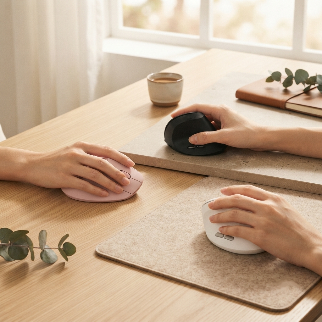 DELUX M618AIR  vertical ergonomic mouse